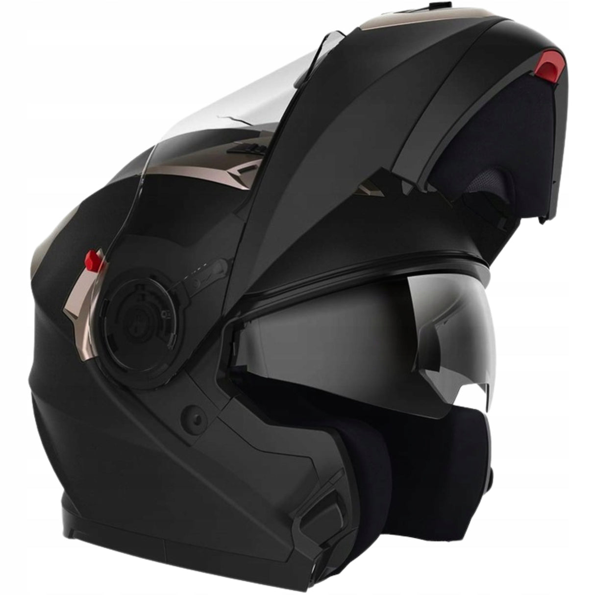 Kask Motocyklowy Szczękowy FLIP-UP S pod Interkom, ECE22-06 Rozmiar M