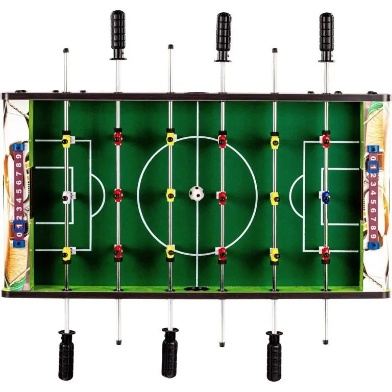Piłkarzyki Mini Gra Kolorowa Stół Piłkarski 70x37x25 cm Gra Zręcznościowa