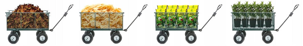 Taczka wózek ogrodowy transportowy przyczepa 450kg