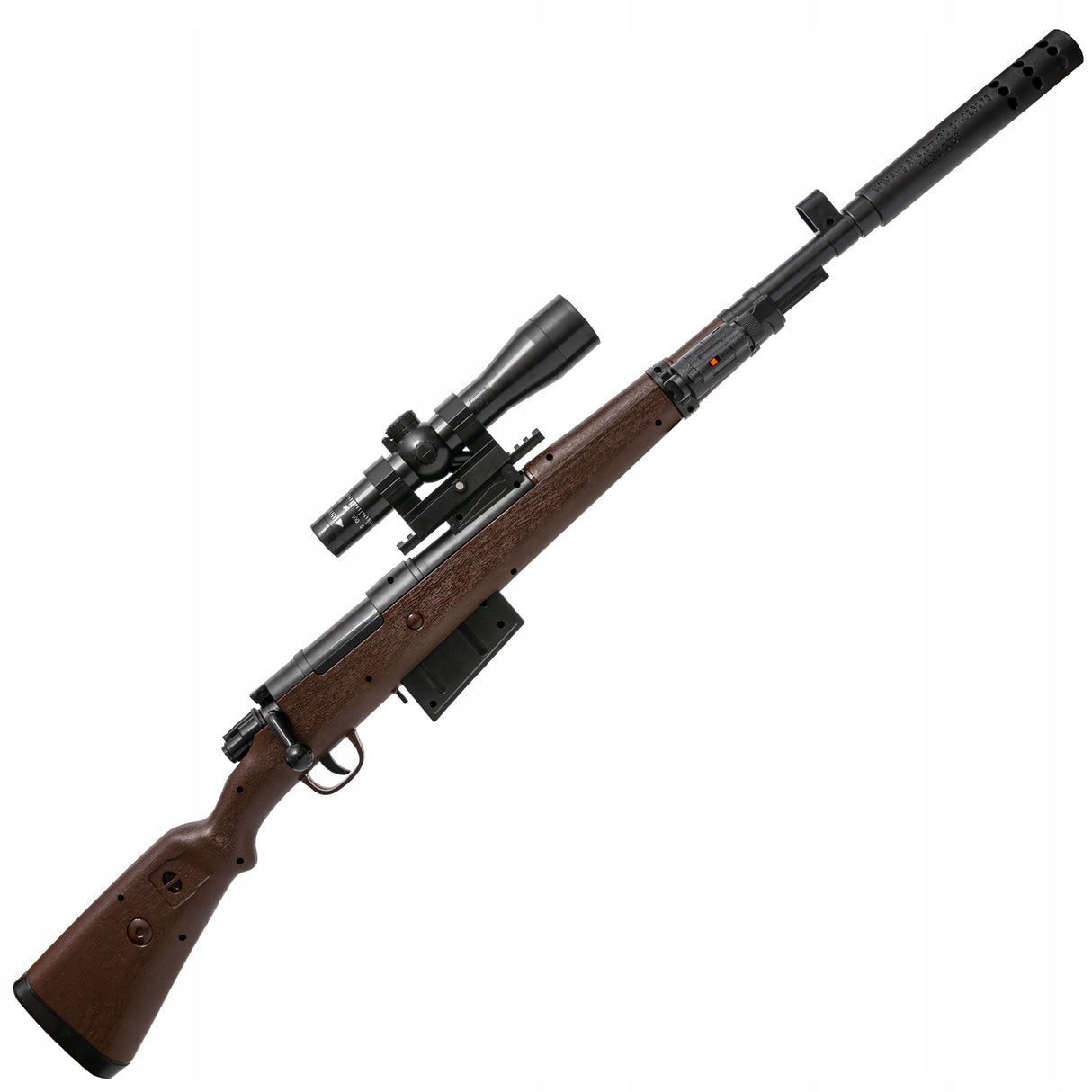 Karabin Snajperski Na Kulki 6mm Luneta Laser 92cm 800 Kulek Tarcze Prezent