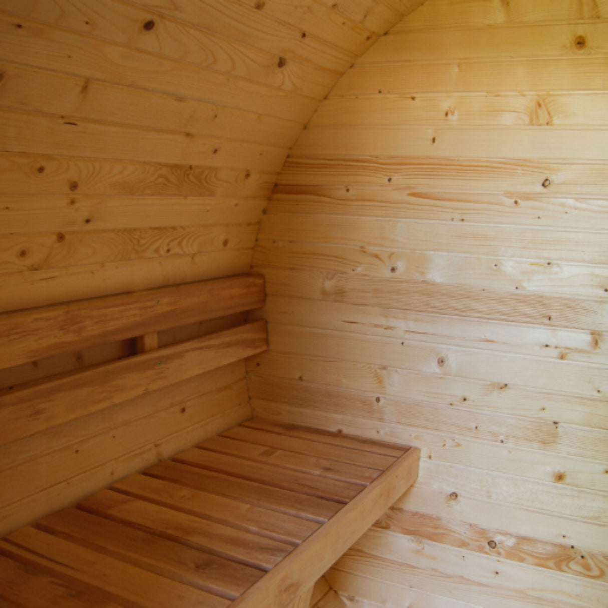 Sauna Ogrodowa Beczka Szwedzkie Drewno 240 cm z Piecem HARVIA VEGA BC80