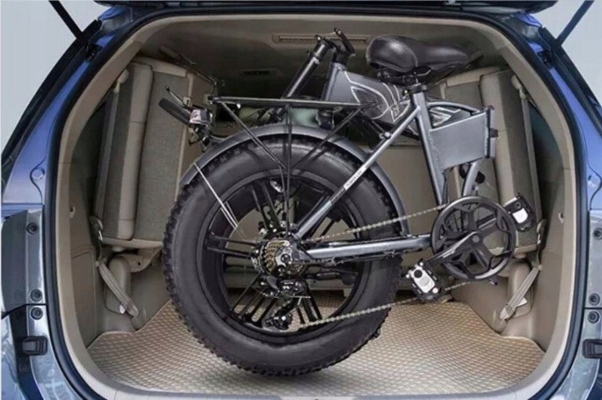 Rower Elektryczny Miejski Koło 20" Cali 25km/h 250W 13Ah Pomarańczowy