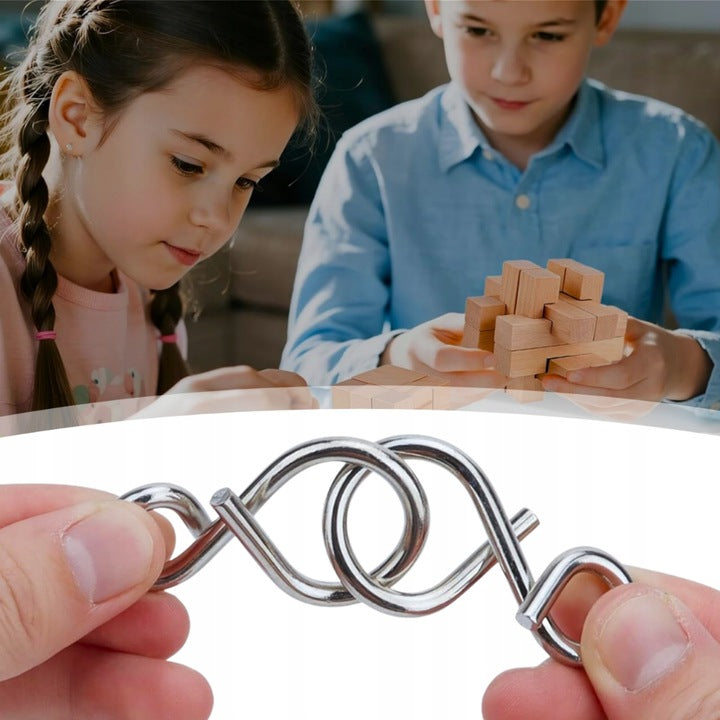 Logiczne Łamigłówki Zagadka Logiczna Puzzle dla Dziecka Zestaw Układanka