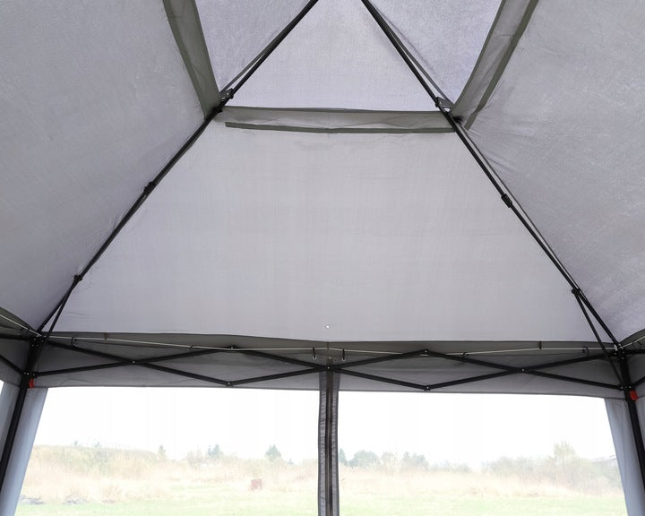 PAWILON NAMIOT CAMPINGOWY OGRODOWY składany MOSKITIERA altana 3m x 3m