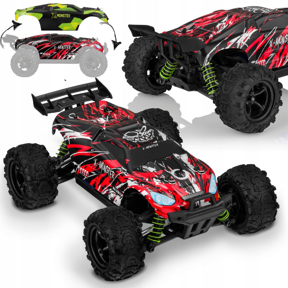 Samochód RC 4x4 Zdalnie Sterowany 30km/h 2 Akumulatory 100m Zasięg
