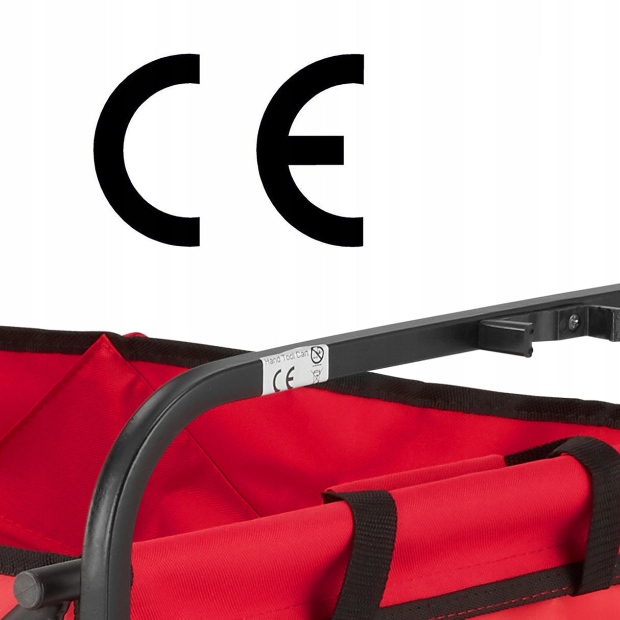 Wózek Transportowy Plażowy Składany Turystyczny Pojemność 100L Udźwig 90kg