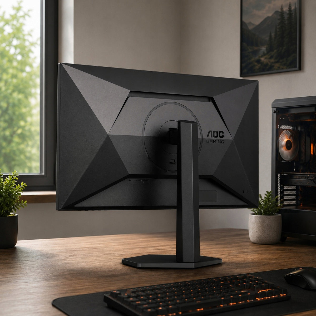 Monitor AOC Q27G4XND 27" Cali Fast VA 180Hz 2560x1440 QHD Czarny 1ms 16:9