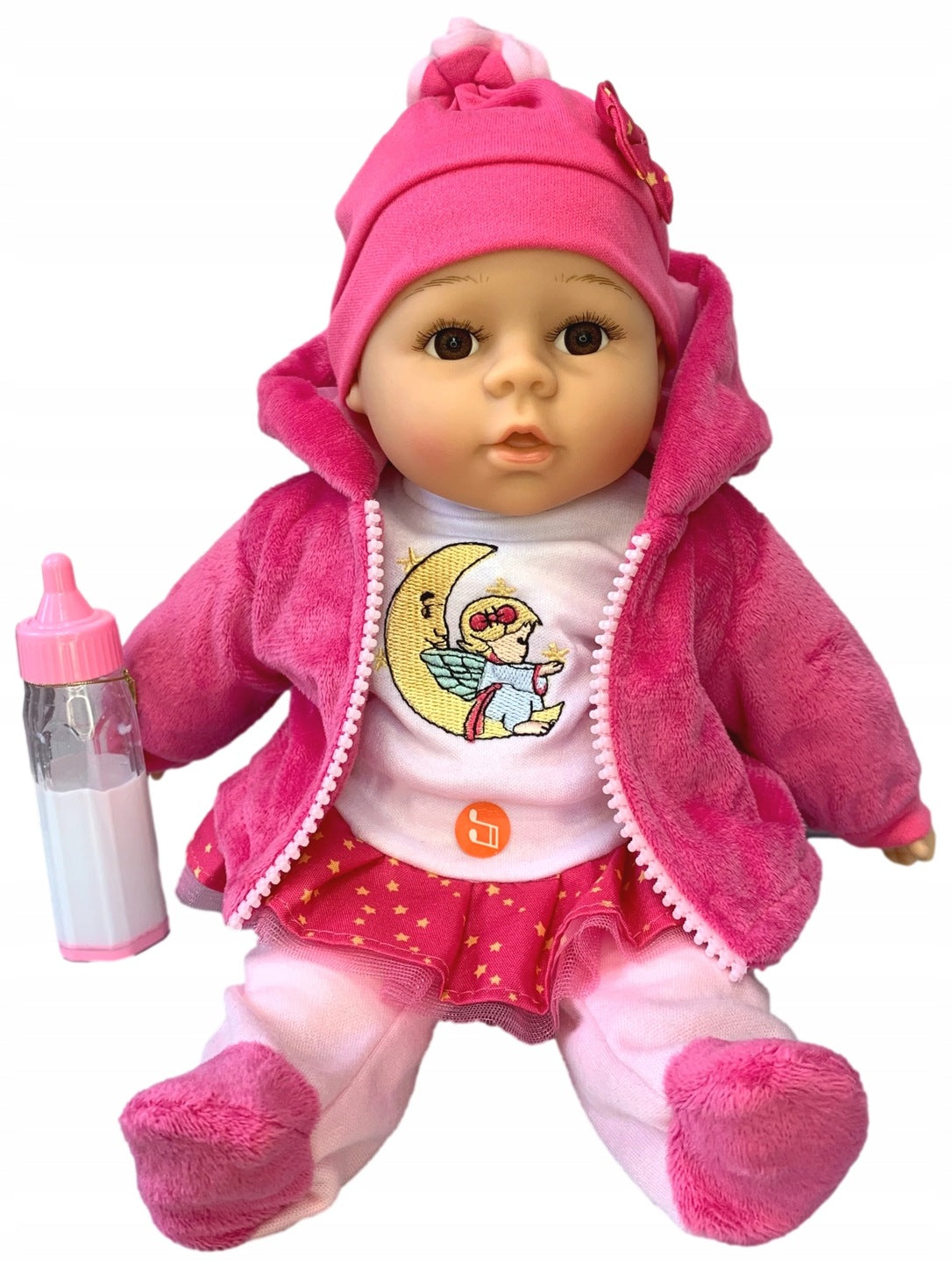 Lalka Bobas Dziewczynka Baby Born Mówi i Śpiewa po Polsku Zabawka Prezent