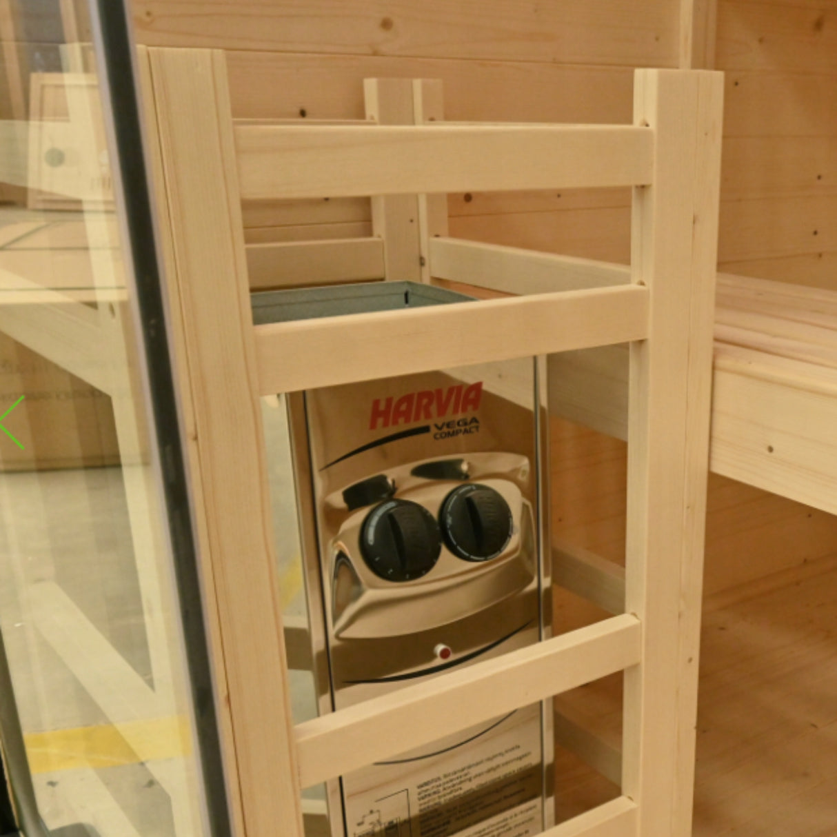 Sauna Narożna Osobowa Narożna na Dwie Osoby Czarna Fińska Nordica Pure