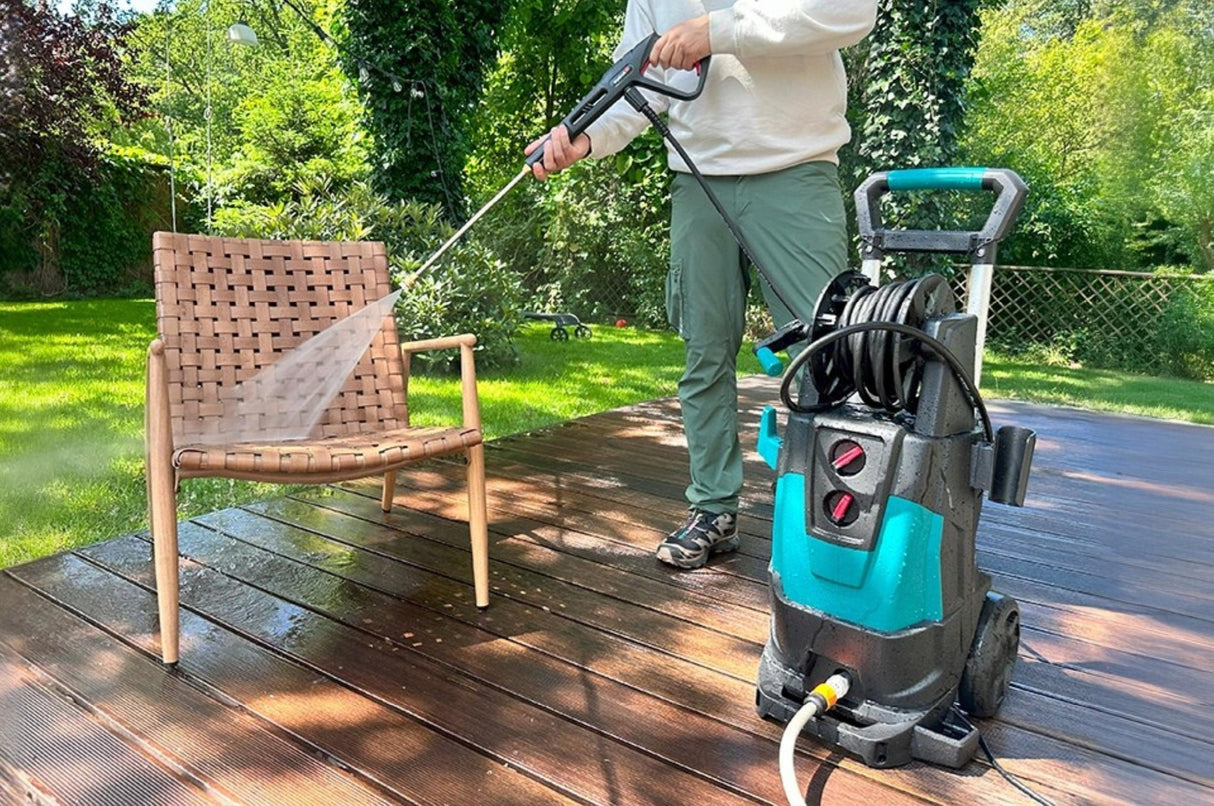 Myjka Ciśnieniowa Indukcja Pompa Mosiężna Turbo Zestaw 3200W 350 Bar