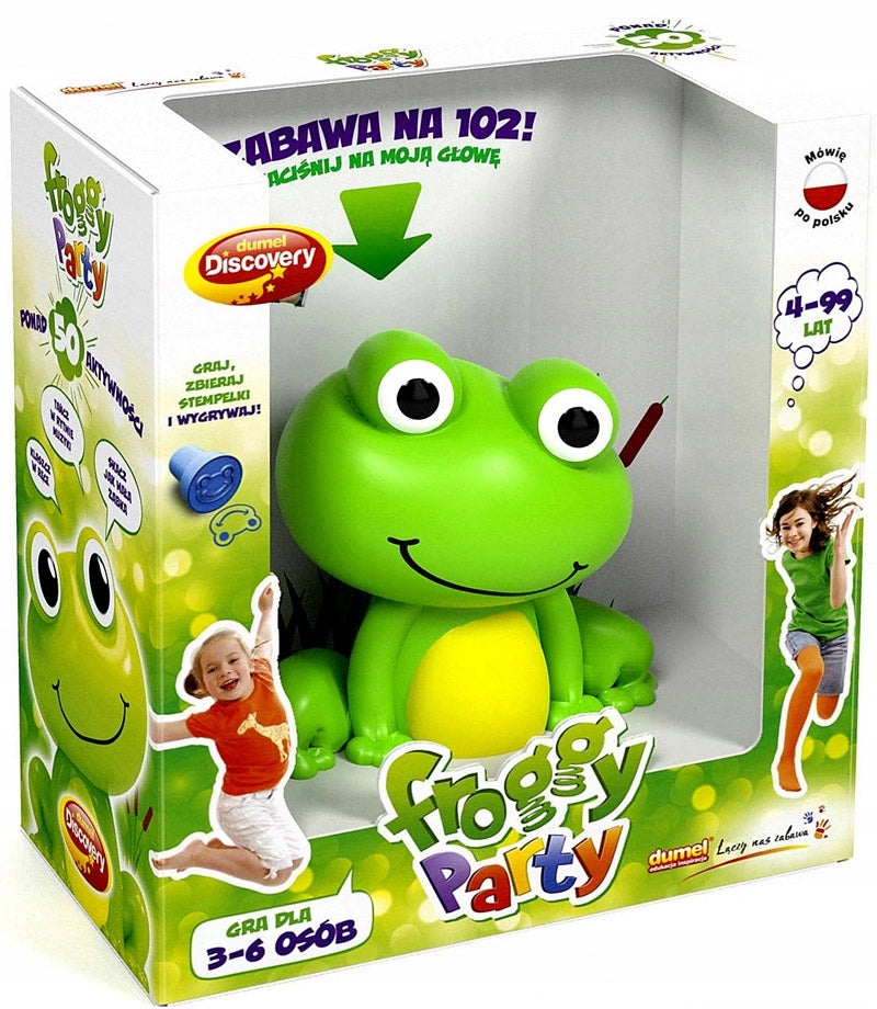 Gra FROGGY Wesoła Żabka Interaktywna Zręcznościowa