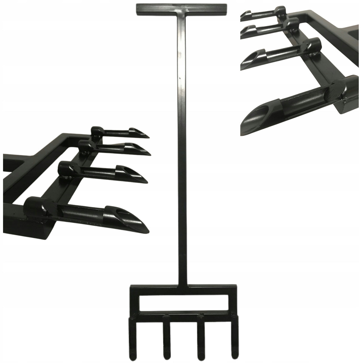 Aerator rurkowy Ręczny Napowietrzanie I Piaskowanie Trawnika 30Cm Kolce