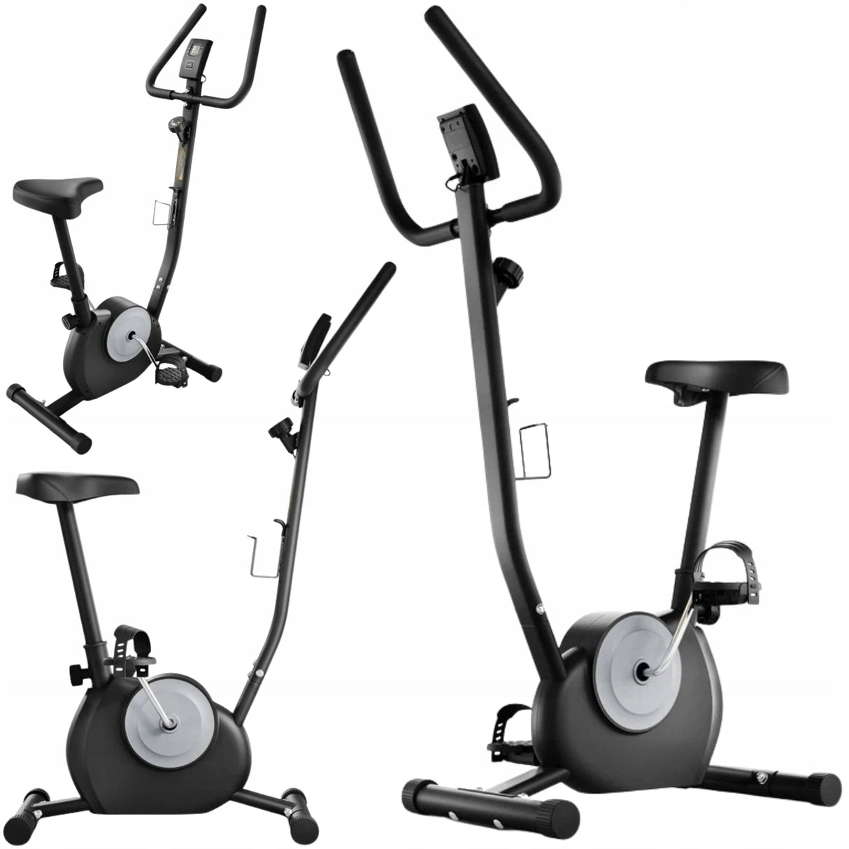 Rower Stacjonarny Treningowy do Ćwiczeń Rowerek Fitness Pionowy Mechaniczny