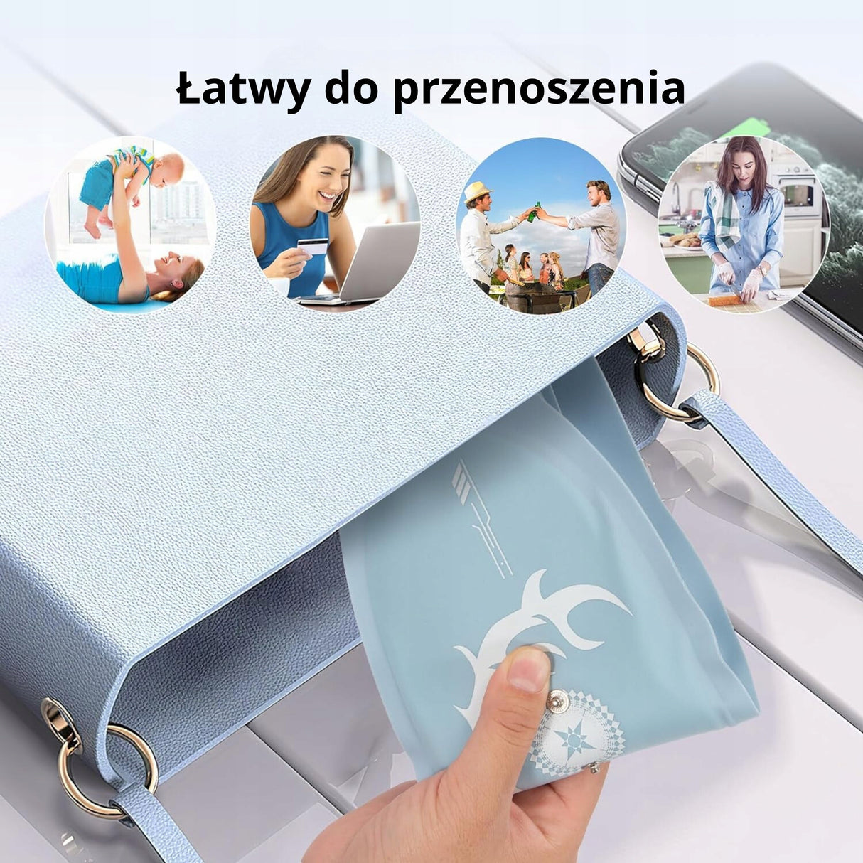 ElektroStymulator Mięśni Brzucha Pas Odchudzający ABS 6 Trybów UNIWERSALNY