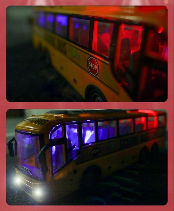 Autobus ZDALNIE STEROWANY Samochód Auto RC Światła Prezent Święta Dziecko