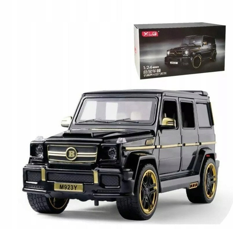 Mercedes G Klasa G651 BRABUS Metalowy Motel Samochód Autko 1:24 dla Dzieci