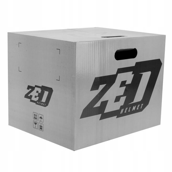 Kask Motocyklowy Otwarty ZED C5 Blenda + Kominiarka Czarny S