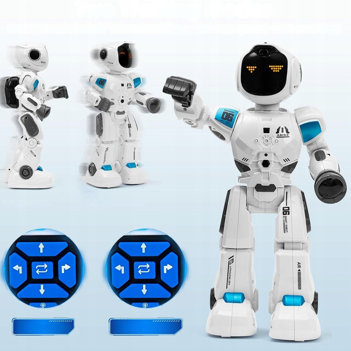 Inteligentny Zdalnie Sterowany Robot na Pilot Gestami z Programowaniem