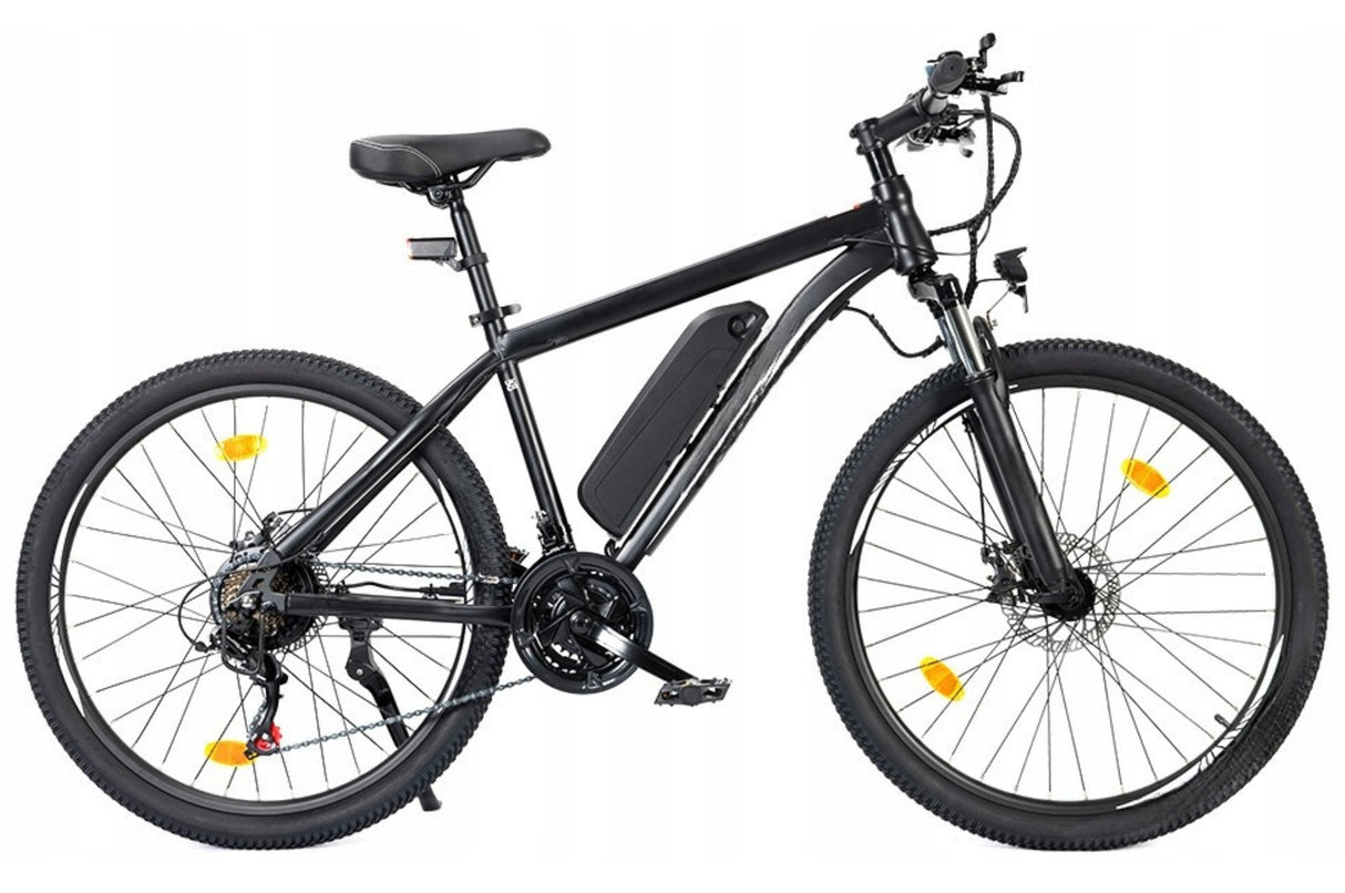 Rower Elektryczny Miejski Górski 65km 25km/h 36V 13Ah Czarny 29" Cali Koło