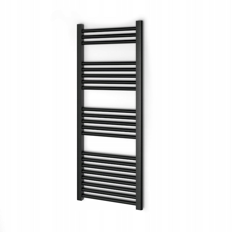 Grzejnik Drabinka Dekoracyjna Łazienkowa 45x115 cm Czarny 550 W Wodny