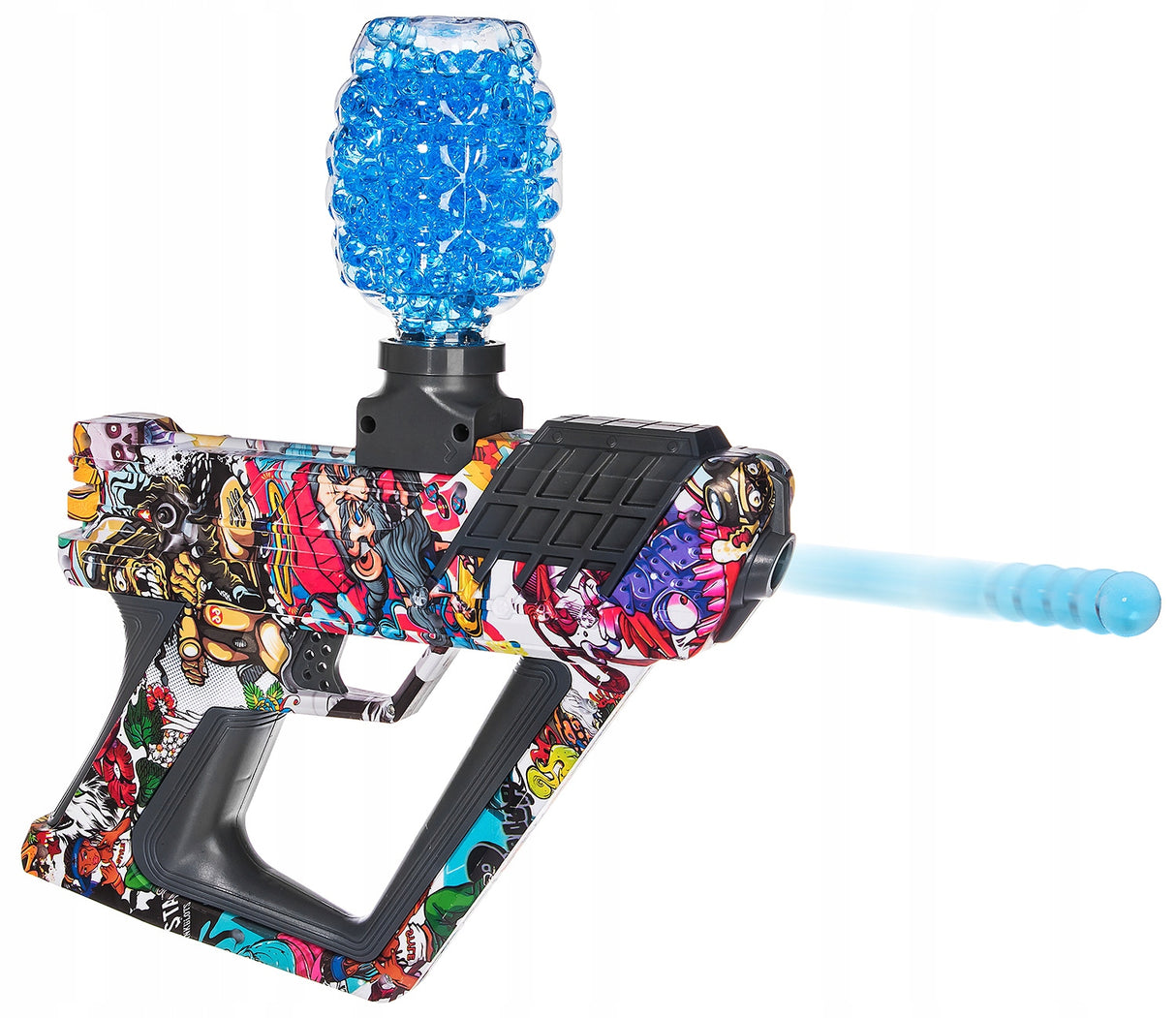 Pistolet Elektryczna na Kulki Hydrożelowe Żelowe 7-8mm Graffiti Bezpieczne