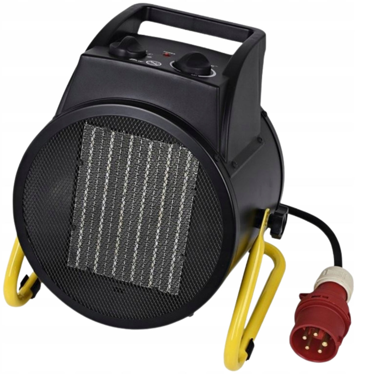 Nagrzewnica Dmuchawa Elektryczna Farelka 5 kW 400 V Przełącznik Termostat