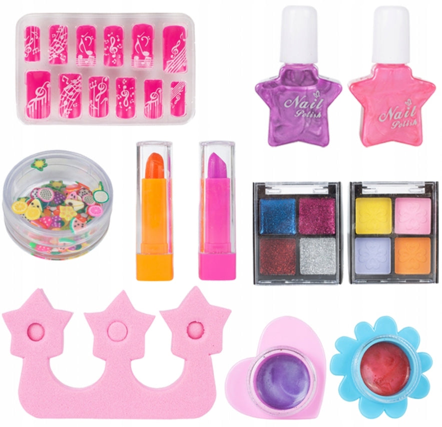 ZESTAW DO MAKIJAŻU DLA DZIECI MAKE UP KOSMETYKI 3+