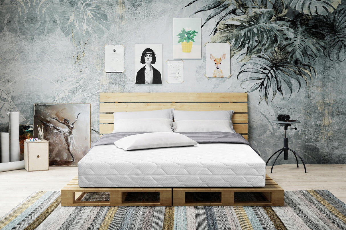 Materac Sprężynowy Kieszeniowy Dwustronny Średnio Twardy Pocket 160x200 cm
