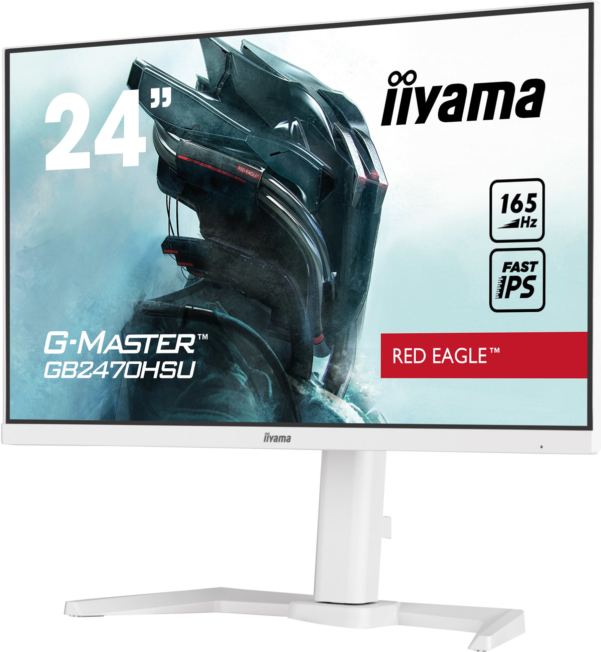 Monitor 24" Cali GB2470HSU-W5-23.8 iiyama G-Master IPS 0,8ms 165Hz A Biały