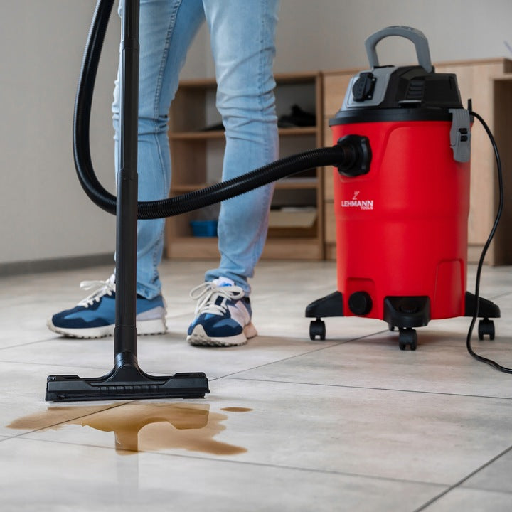 Odkurzacz Bezworkowy Przemysłowy z Otrząsaczem 3500W do Pyłu Gipsu