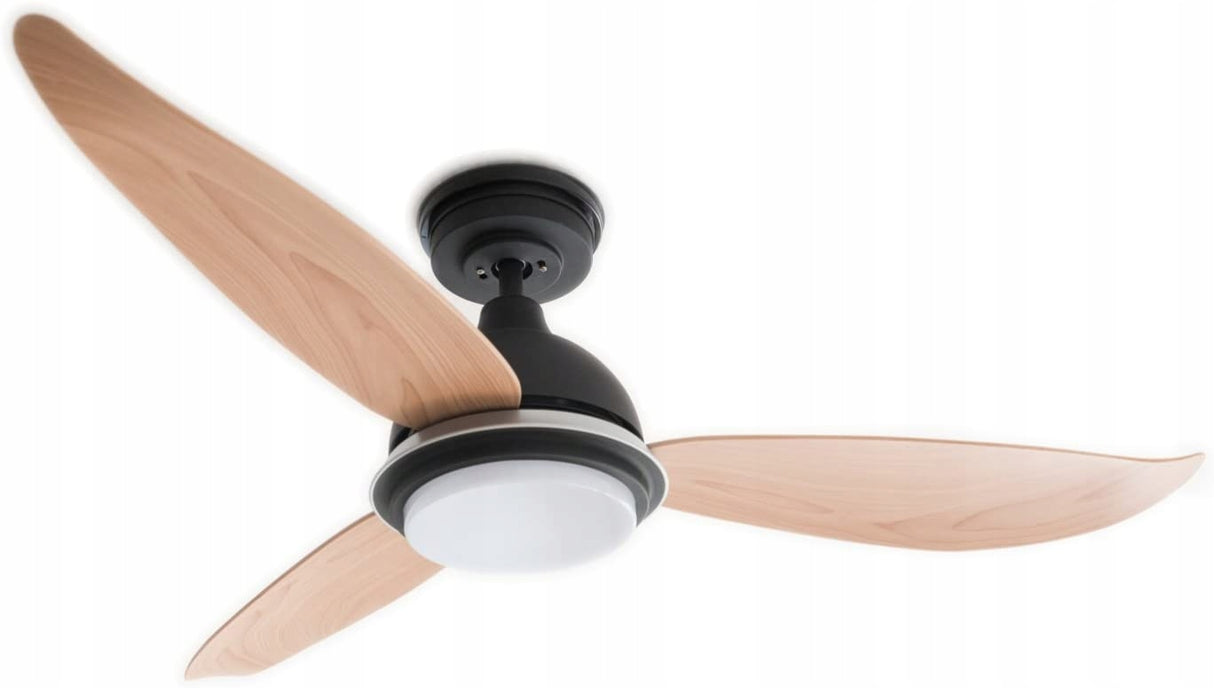 Wentylator Sufitowy Poves Bayu 122 cm Z Oświetleniem Pilot 27W A+