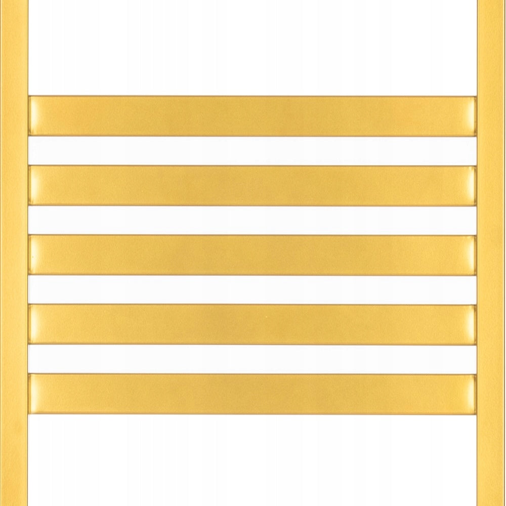 Grzejnik Łazienkowy Dekoracyjny Drabinka Wodny 53x115 cm 510 W Złoty