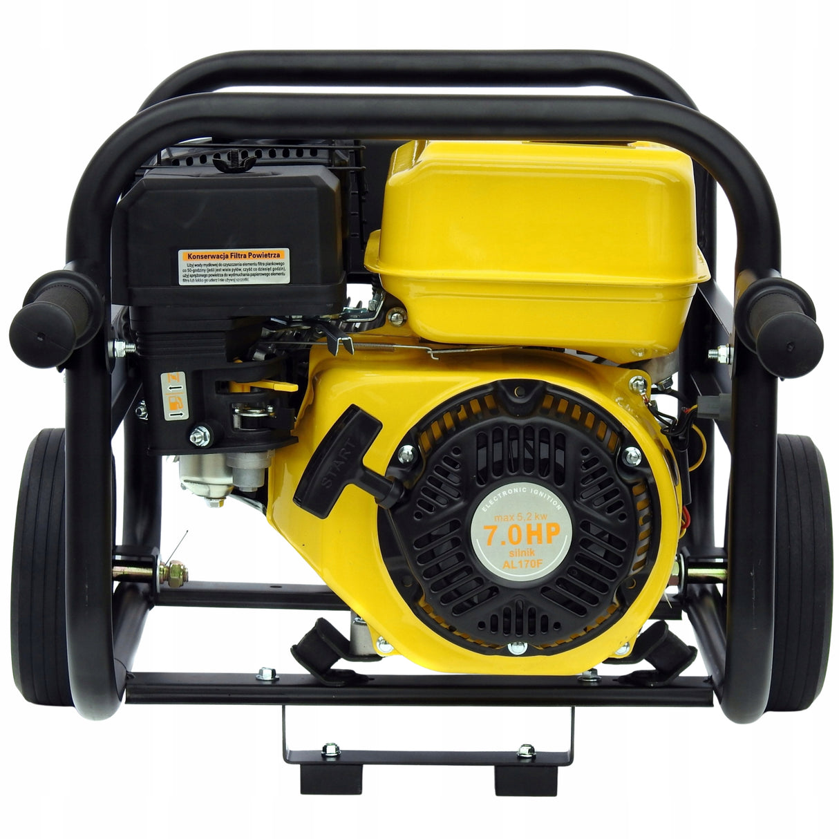 Generator Prądu Agregat Prądotwórczy 3,6W AVR Prądnica Miedziana Prezent