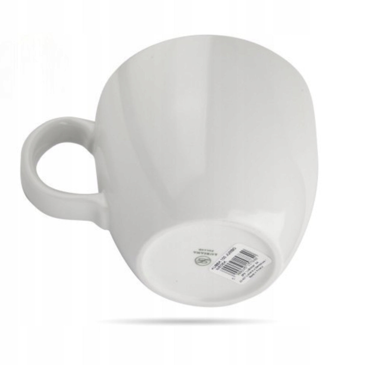 Kubek Porcelanowy 1L Biały Duży do Zupy Herbaty Kawy 2szt JUMBO