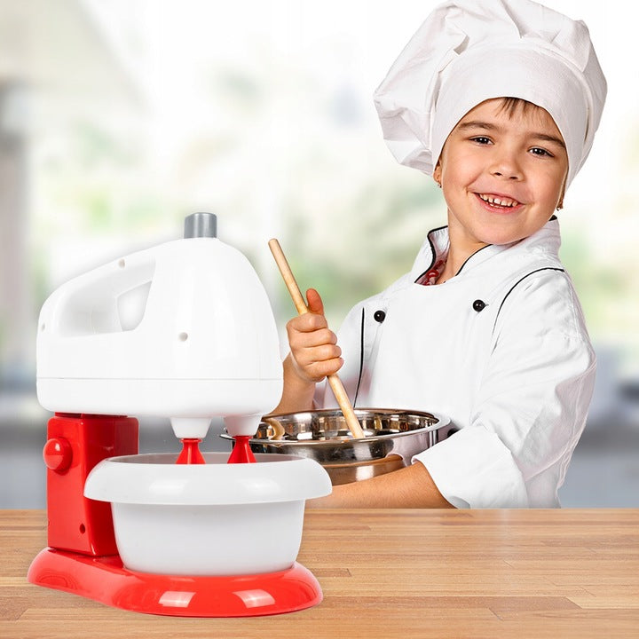 Robot Kuchenny na Baterie Mikser AGD Zabawka do Pieczenia Ciasta dla Dzieci