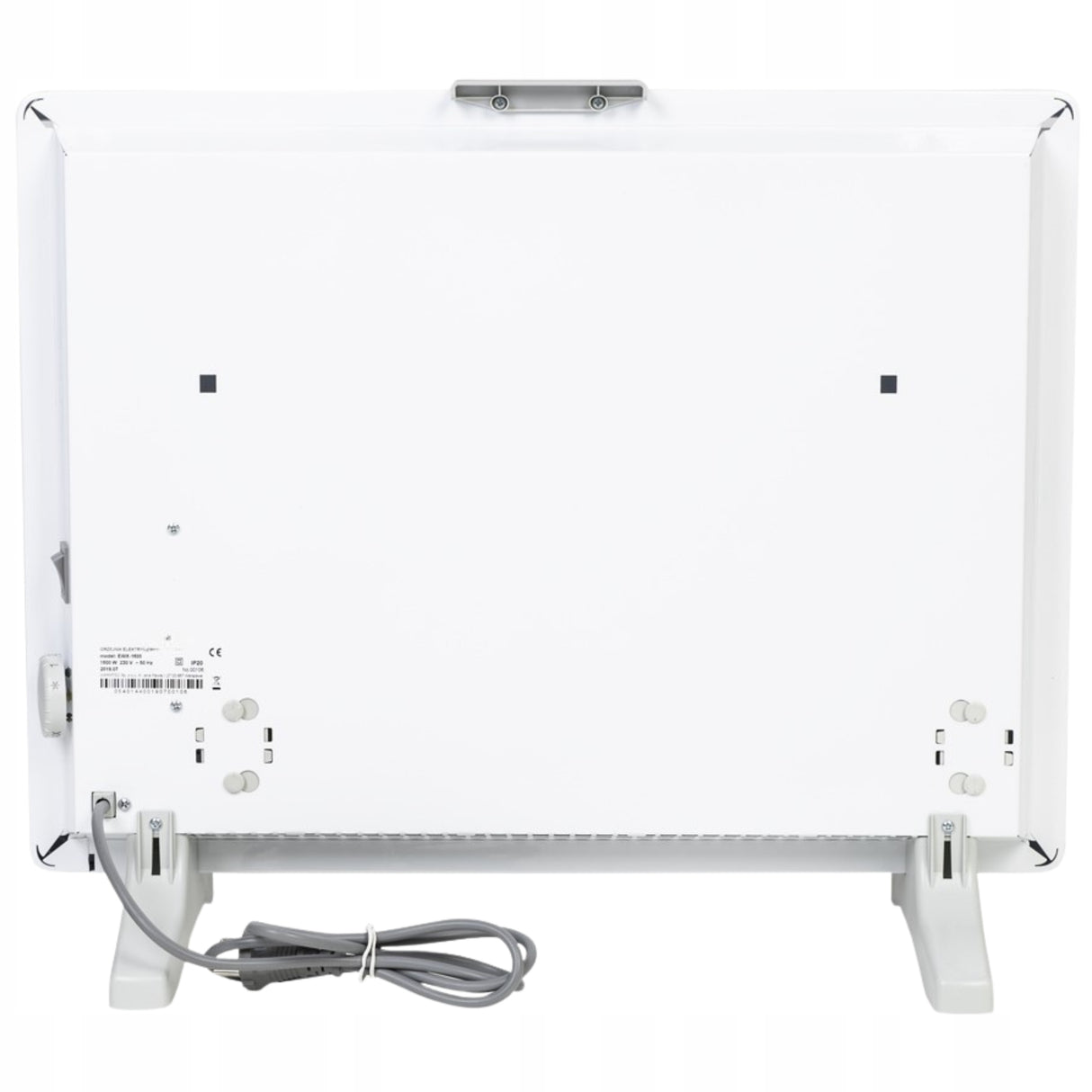 Grzejnik Energooszczędny Konwektorowy Przenośny Biały 1500 W Elektryczny