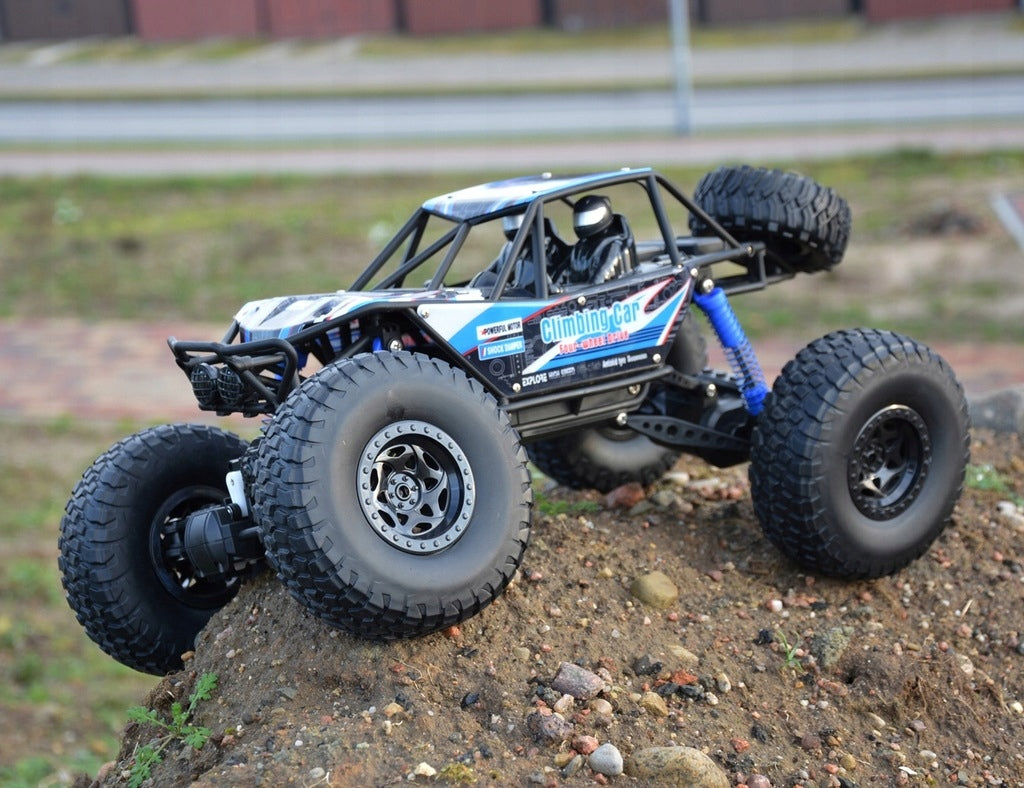 Zdalnie Sterowany Samochód Terenowy Wielki Crawler 4x4 Pilot Auto RC 48cm