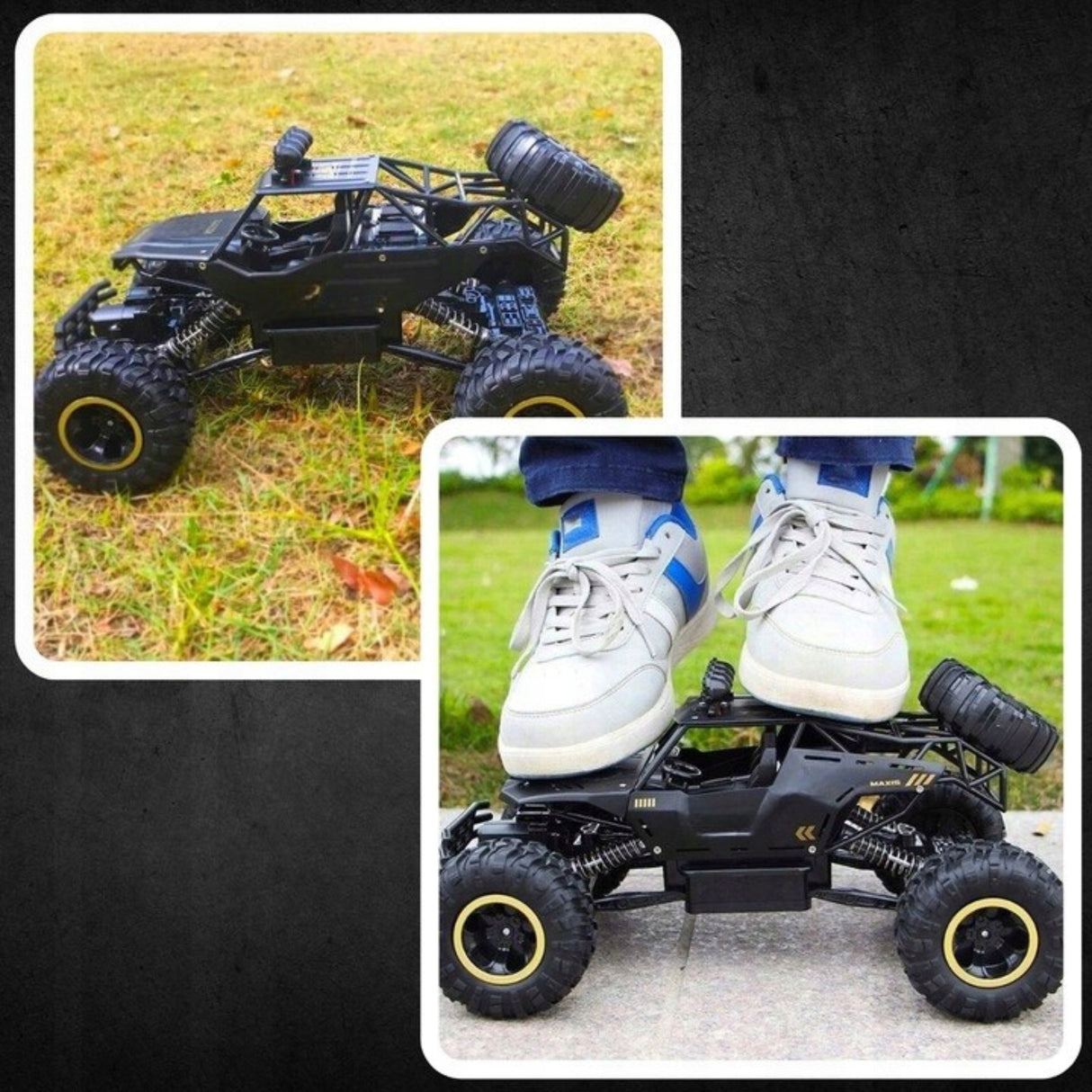 Samochód Terenowy Zdalnie Sterowany Auto RC Metal 1:1 Pilot Duży Napęd 4x4