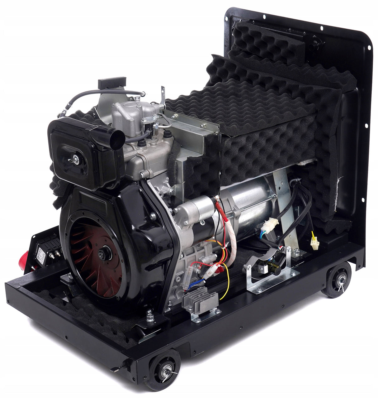 Agregat Diesel Generator Prądu Zestaw Prezent Z Olejem Gratis