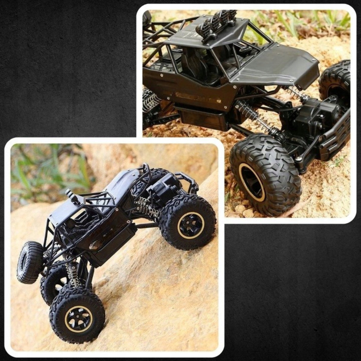 Samochód Terenowy Zdalnie Sterowany Auto RC Metal 1:1 Pilot Duży Napęd 4x4