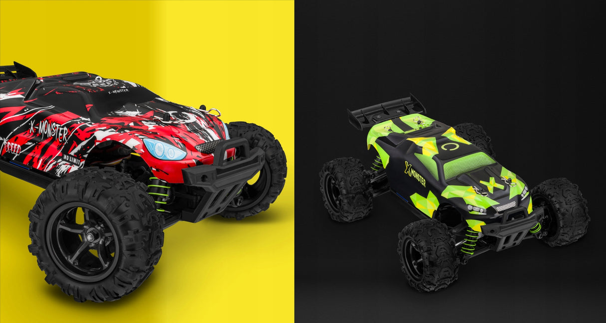 Samochód RC 4x4 Zdalnie Sterowany 30km/h 2 Akumulatory 100m Zasięg