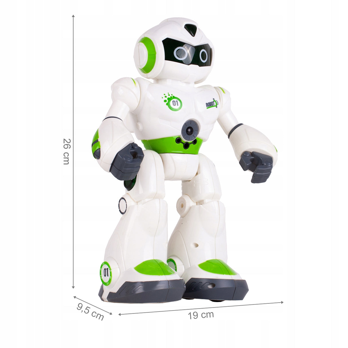 Robot Zdalnie Sterowany Duży Strzela Tańczy Jeździ na Pilota Interaktywny