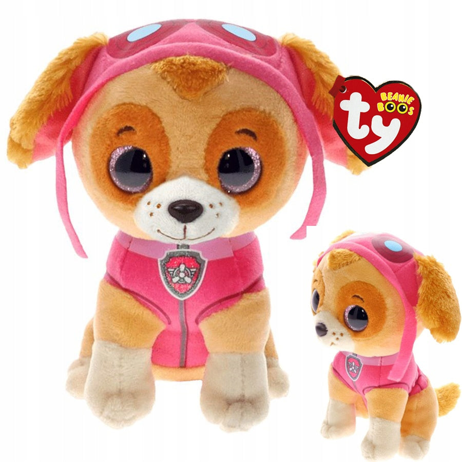 Skye Pluszak 15cm Psi Patrol TY Beanie Babies Maskotka Oryginalna Prezent