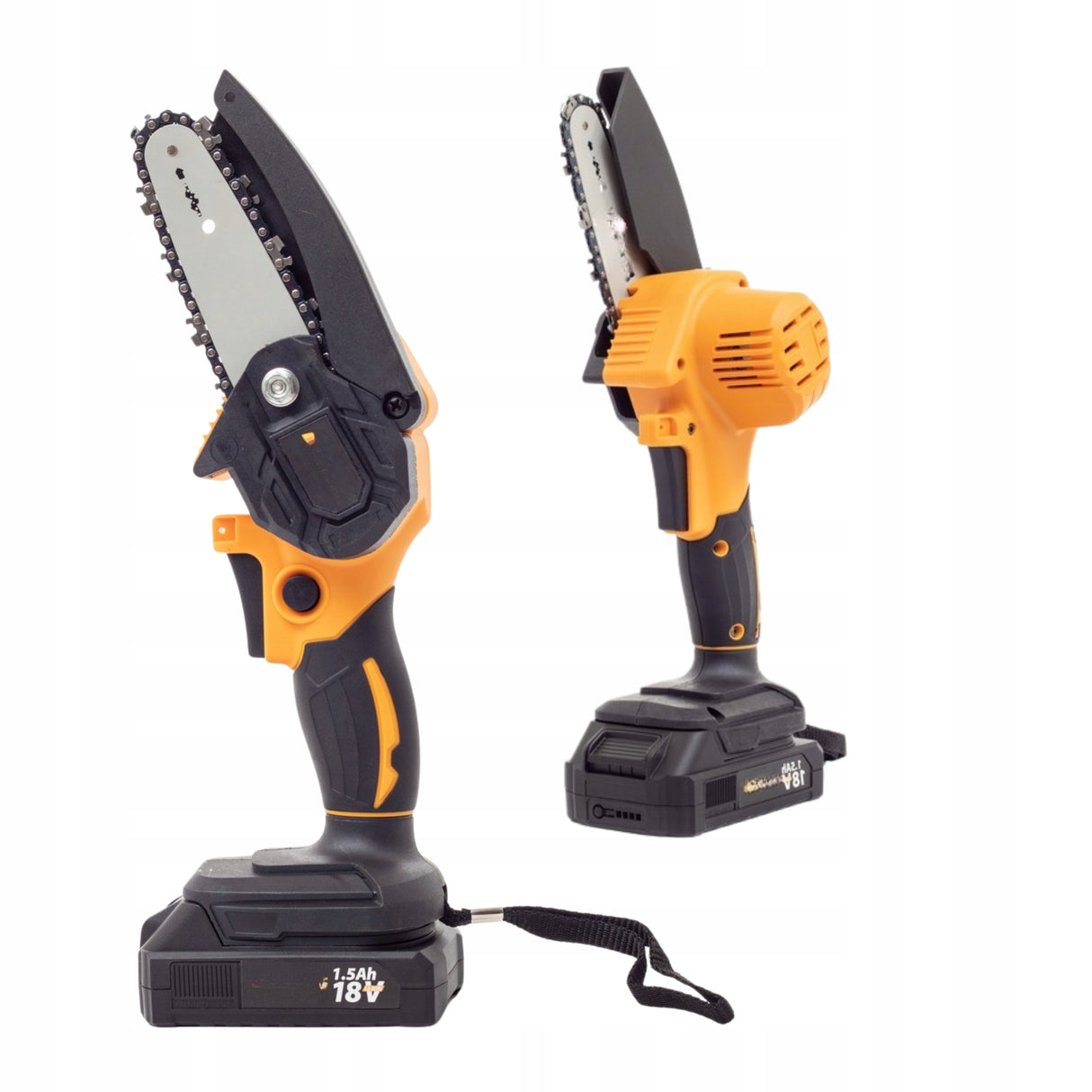 Piła Łańcuchowa Akumulatorowa PRO Silnik 18V Gałęziówka 4" 6" Bezszczotkowy