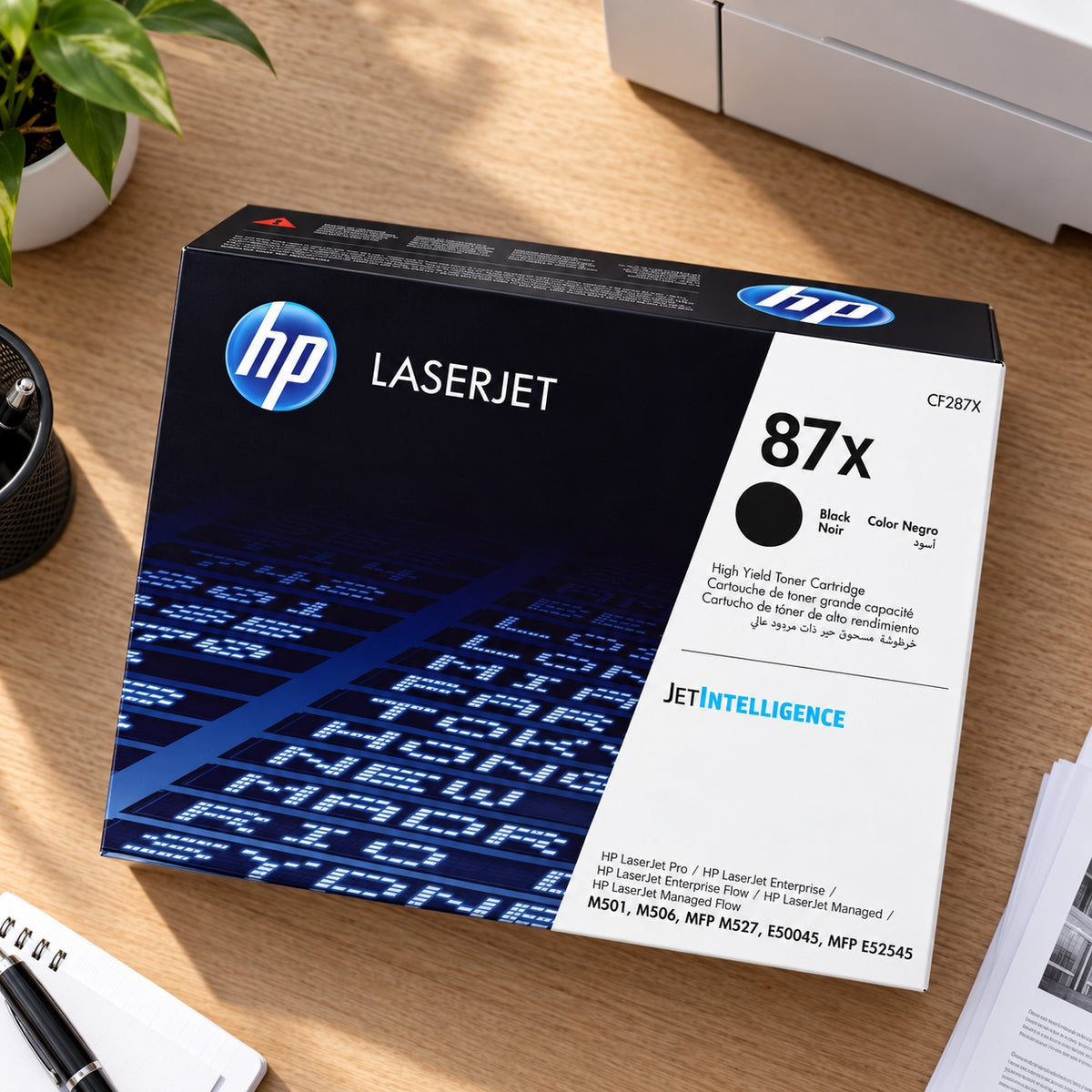 Toner Czarny HP LaserJet Enterprise M501 M506 M527 18000St Monochromatyczna