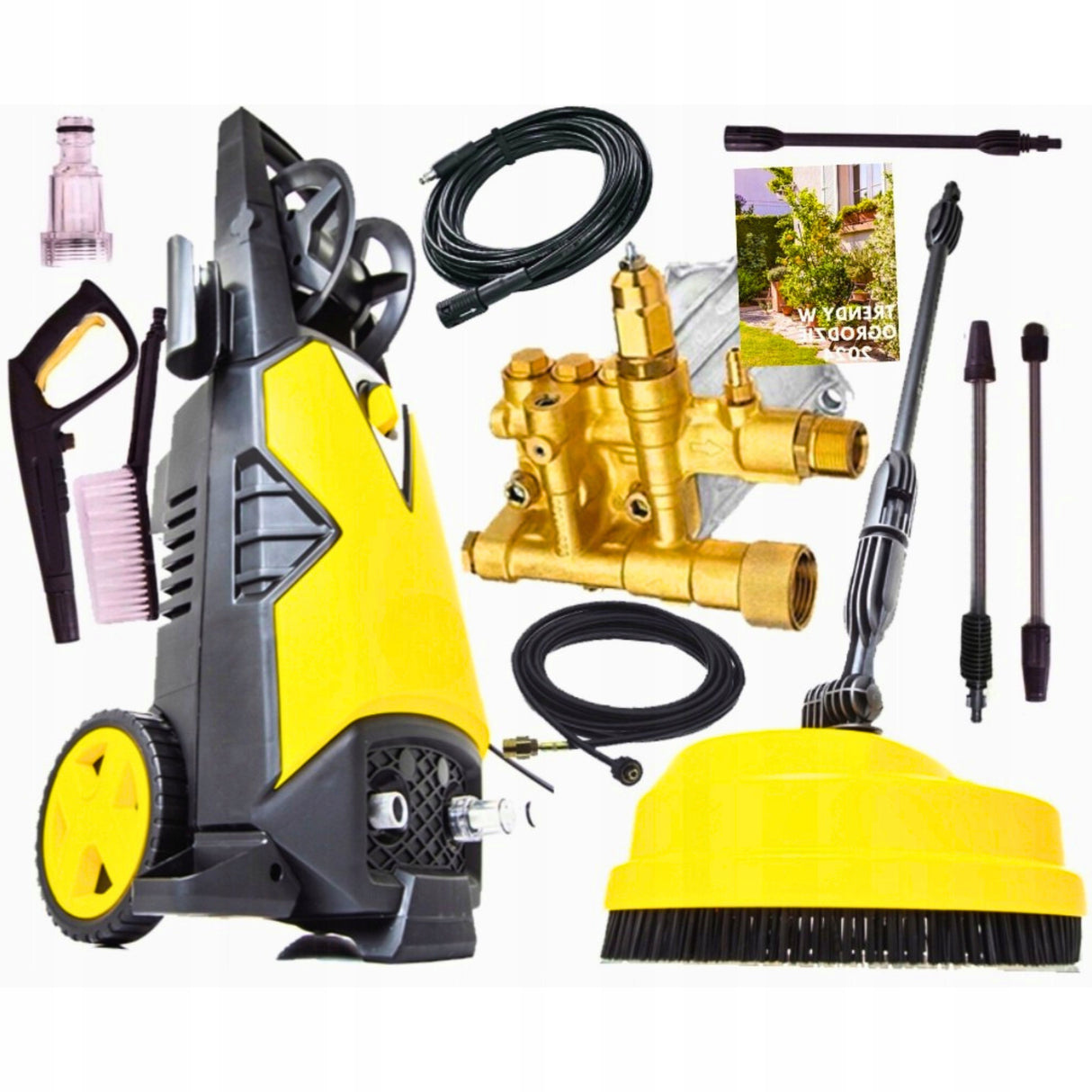 Myjka Ciśnieniowa 2000 W 350 Bar + Płyn Karcher GRATIS Wydajna Skuteczna