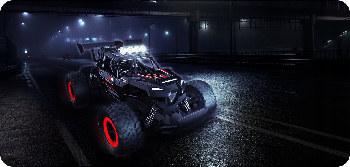 Zdalnie Sterowany Samochód Terenowy RC 4x4 Szybkie Auto LED Solidny Drift
