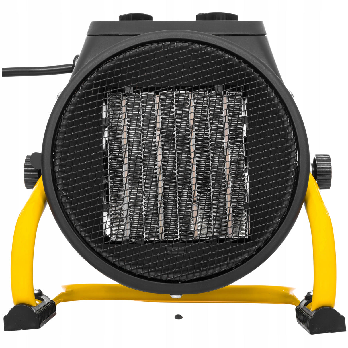 Grzejnik Elektryczny Farelka Dmuchawa Nagrzewnica Termostat 3000W Czarna