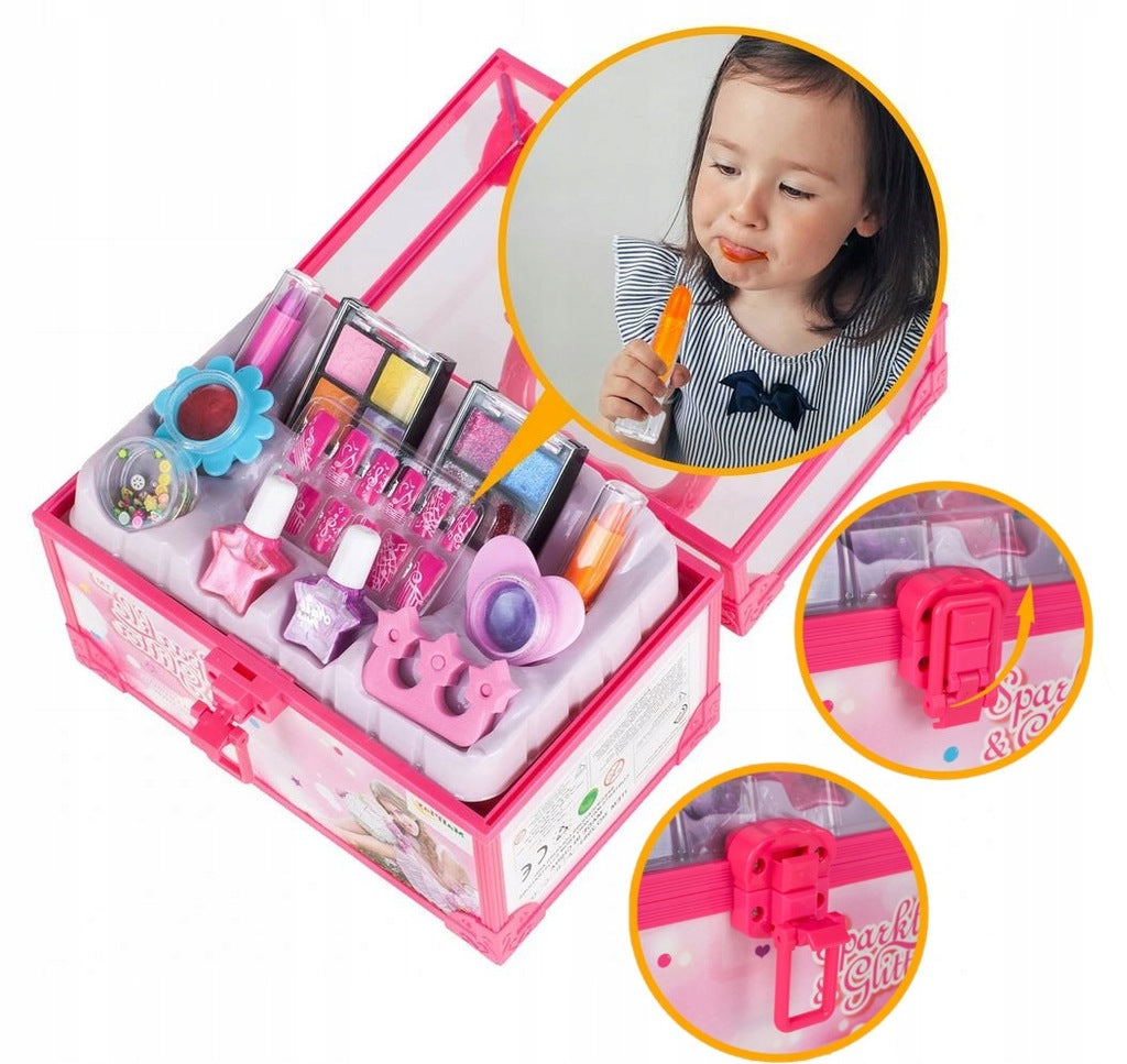 ZESTAW DO MAKIJAŻU DLA DZIECI MAKE UP KOSMETYKI 3+