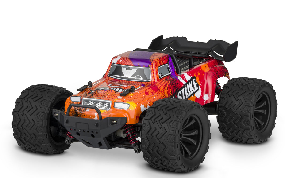 Samochód Monster Truck Zdalnie Sterowany Auto RC Resorak Czerwony 30km/h
